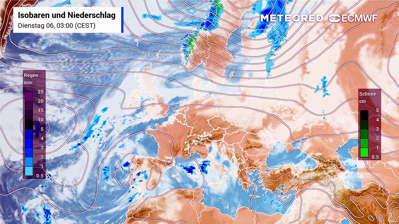 Neue schwere Gewitter und Unwetter im Mittelmeerraum