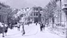 Die Stadt Dessau nach Bombenangriffen 1944-45