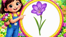 FLOWER Guessing Challenge #1 🐾 | [flower NAME] for Kids