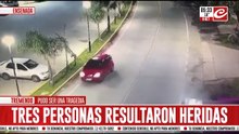 Tremendo choque frontal: se cruzó de carril y embistió a una camioneta