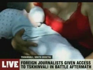 Journalists given access to tskhinvali
