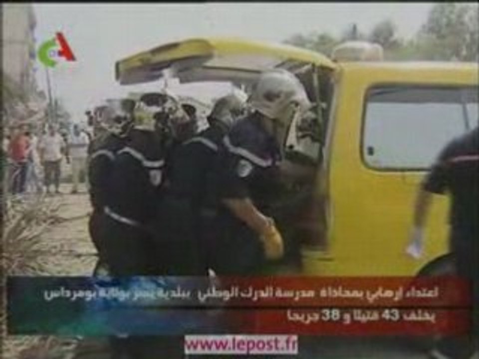 Attentats aux Issers (est d' Alger) 19/08/08