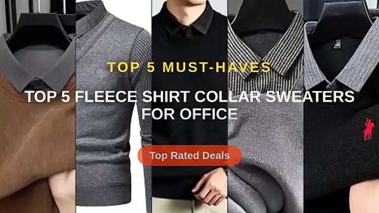 Best Top 5 Fleece Shirt Collar Sweaters For Office on AliExpress ...