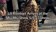 Lili Reinhart's Chic Arrival at Paris Fashion Week