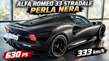 Alfa Romeo 33 Stradale Perla Nera – Einzelstück mit V6-Biturbo