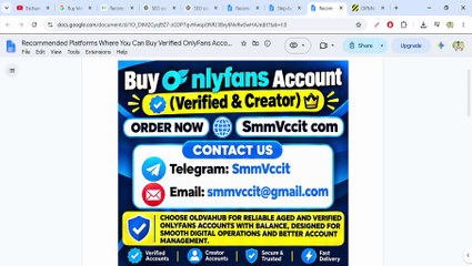Recommended Platforms Where You Can Buy OnlyFans Account With Balance
