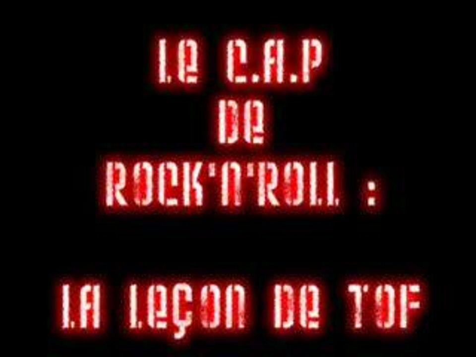 Marcel et son orchestre - CAP Tof !