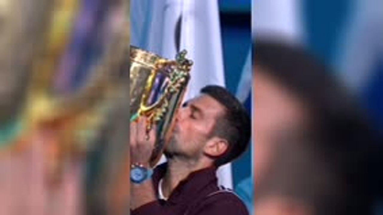 Novak Djokovic wins China Open - video Dailymotion