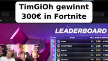 TimGiOh gewinnt 300€ in Fortnite