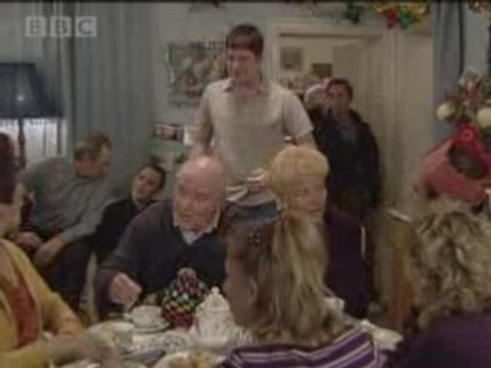 EastEnders  Jamie Punches Martin