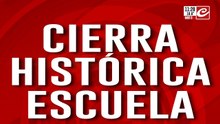 Cierra histórica escuela: 1.400 alumnos en riesgo