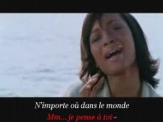 Karaoké  Clip  Saya Je pense à toi -