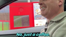 Tim Hortons Drive-Thru Prank Gets a Funny Selfie Reaction