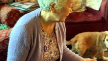 Rescue Puppy Meets Grandma — Instant Cuddles 🥰🐾