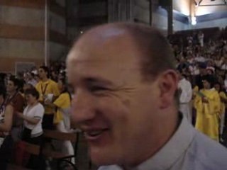 Messe internationale des jeunes à Lourdes (02/08/08)
