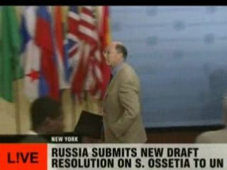 Russia submits new draft resolution