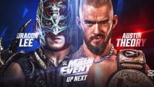 full match austin theory vs dragon lee wwe main event 14 october 2026