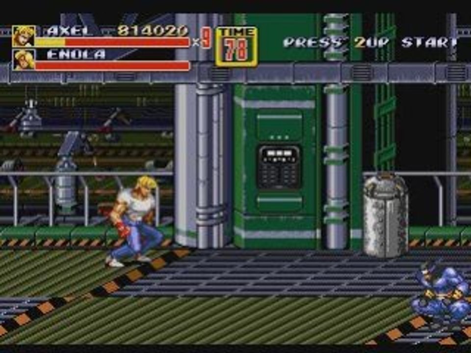 Streets of rage bug de voix