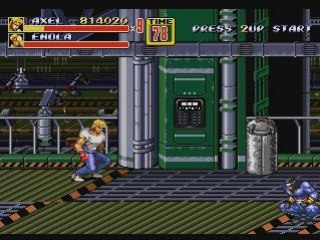 Streets of rage bug de voix