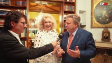 Mit einem Cocktail-Empfang ehrte Birgit Sarata den Wiener Bürgermeister Michael Ludwig.