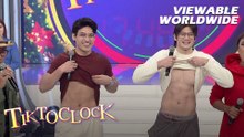 TiktoClock: Ang nagpupumutok na abs nina Gil Cuerva at Larkin Castor!