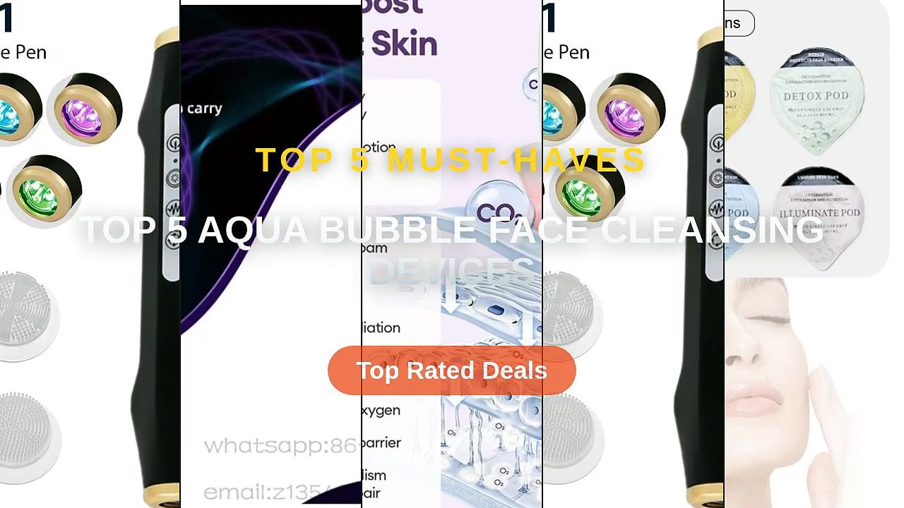 Amazing Top 5 Aqua Bubble Face Cleansing Devices You Need To See ...