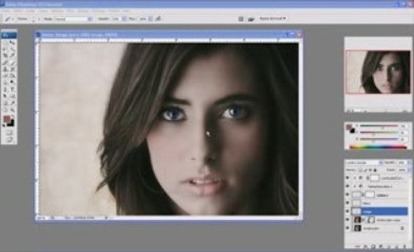 Tutorial Photoshop Retoucher un visage by Kévin