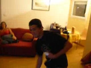 baptiste VS fab              boxe wii