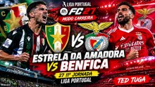 EP.15 Estrela da Amadora vs Benfica 11.ª Jornada da Liga Portugal  MODO CARREIRA FC27  RESUMO