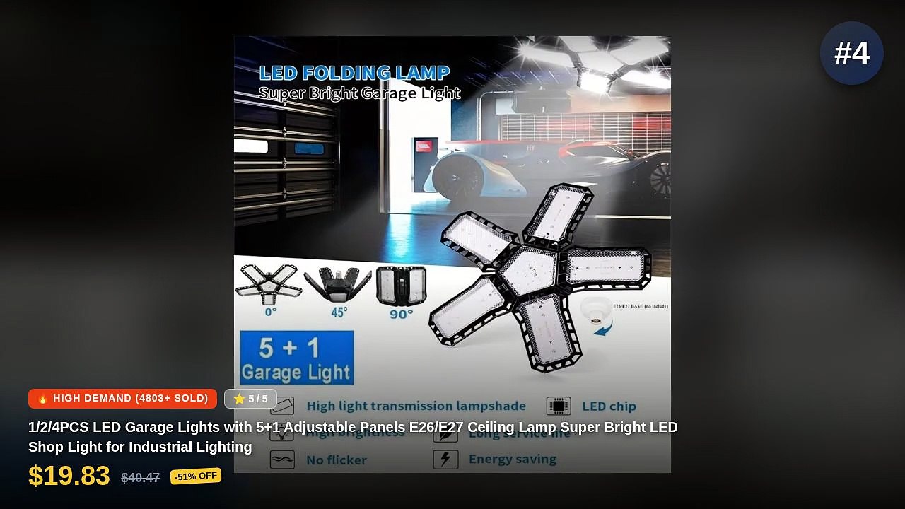 Top 5 Super Bright Garage Light Bulbs: Top 5 Best Sellers - Super ...