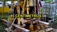 A rocha a 1,2 grau negativo que absorve qualquer som e vibração