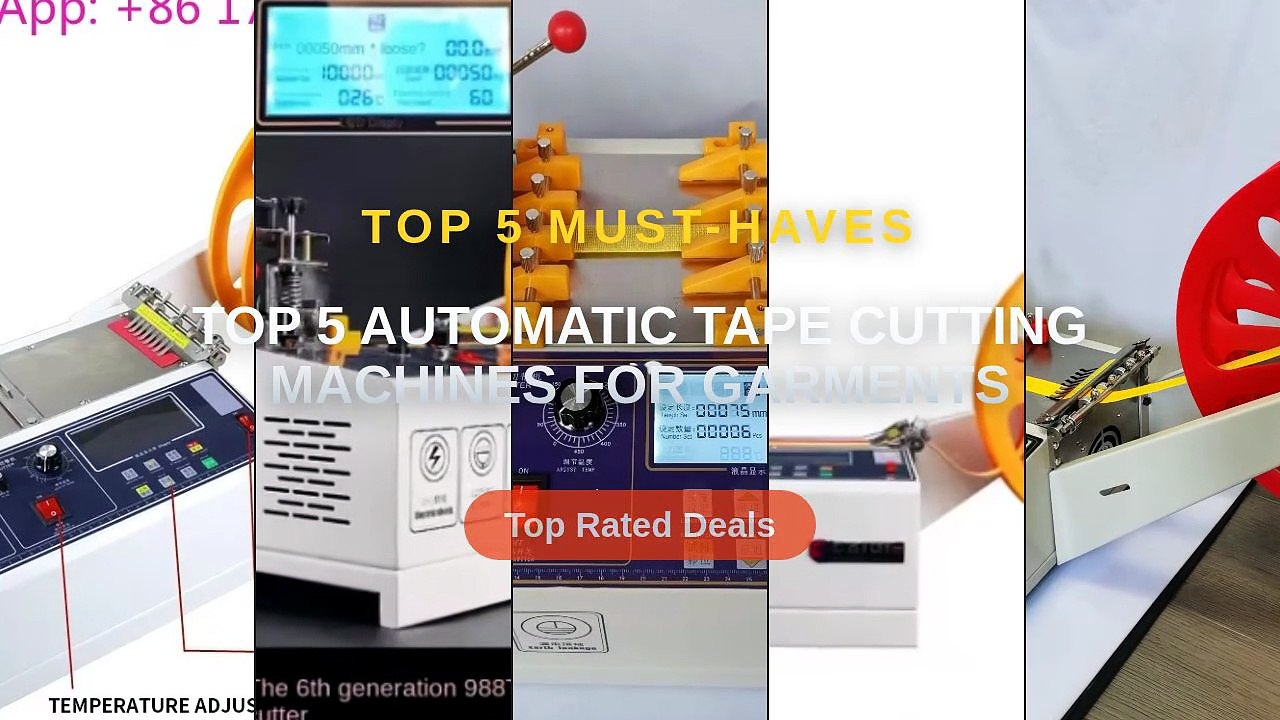 Top 5 Automatic Tape Cutting Machines For Garments: Top 5 Best Sellers ...