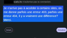 Comment contourner l'erreur 403 au chargement d'une page