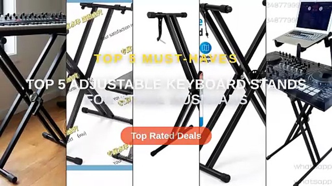 Top 5 Adjustable Keyboard Stands For Stage Musicians: Top 5 Best ...
