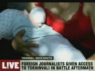 Journalists given access to Tskhinvali