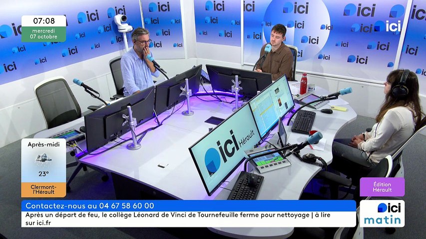 07/10/2026 - ICI Matin par ICI Hérault en vidéo