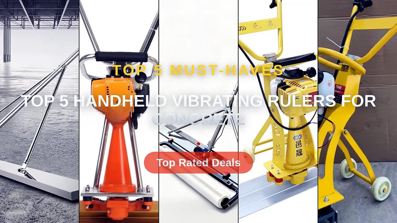Ultimate Guide to the Best Top 5 Handheld Vibrating Rulers For Concrete ...