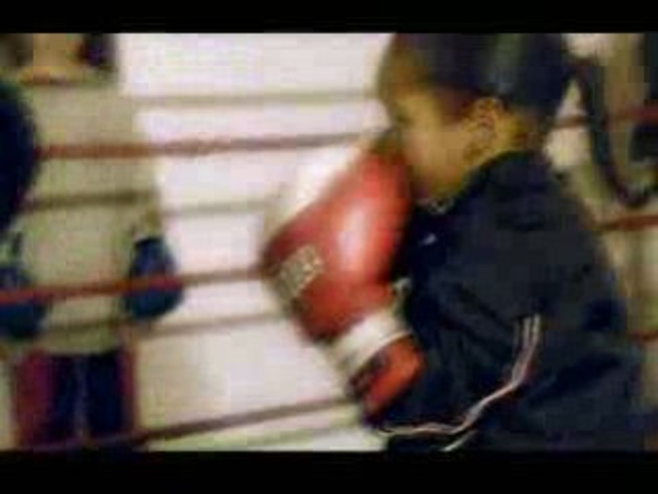 5 ans et boxe comme grand