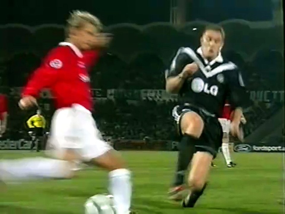Bordeaux v Manchester Utd Champions League 2nd Group Stage 07-03-2000