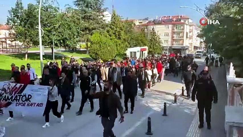 Karaman’da Amatör Spor Haftası etkinlikleri kortej yürüyüşüyle başladı | Ajansspor | IHA