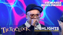 TiktoClock: Love, hope, and unity ang nais ni Apl.de.ap para sa mga kababayan!