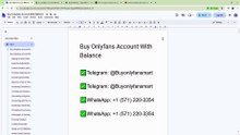 @1 Best plese to Buying$ Onlyfans Account With Balance