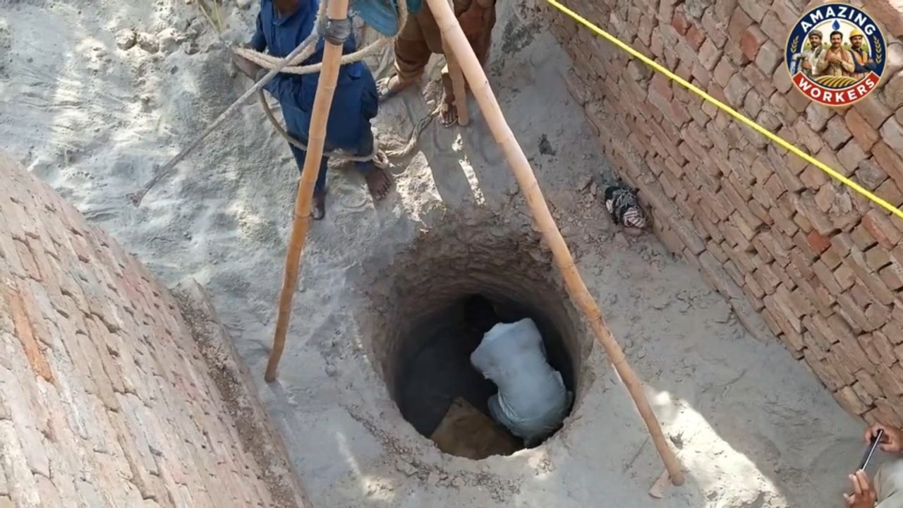 Can You Dig a Well Without Machines_ Watch This! - video Dailymotion