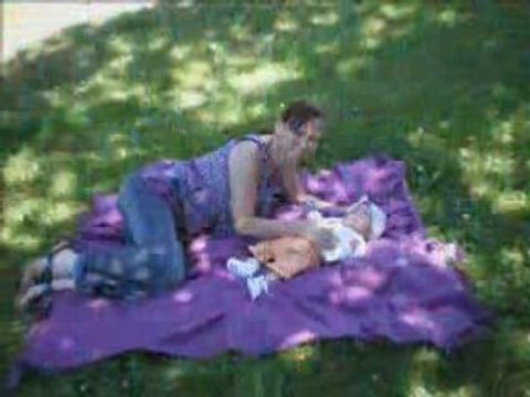 Vacances chez Papy GG et Mamy Rene