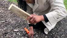 Batoning Wood With a Mora Knife 🔥 | Bushcraft Fire Skills