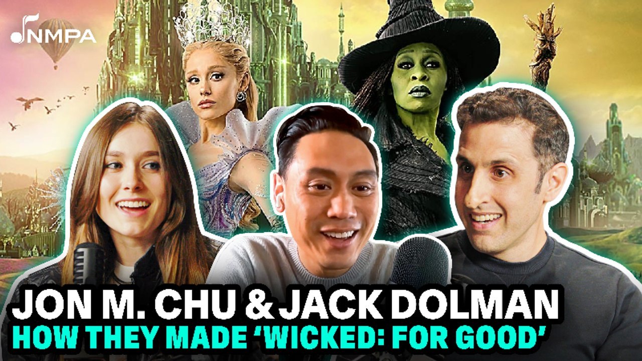 Hinter den kulissen von 'wicked: for good' musik und magie mit jon m. chu & jack dolman-billboard auf der platte | ganzer film deutsch