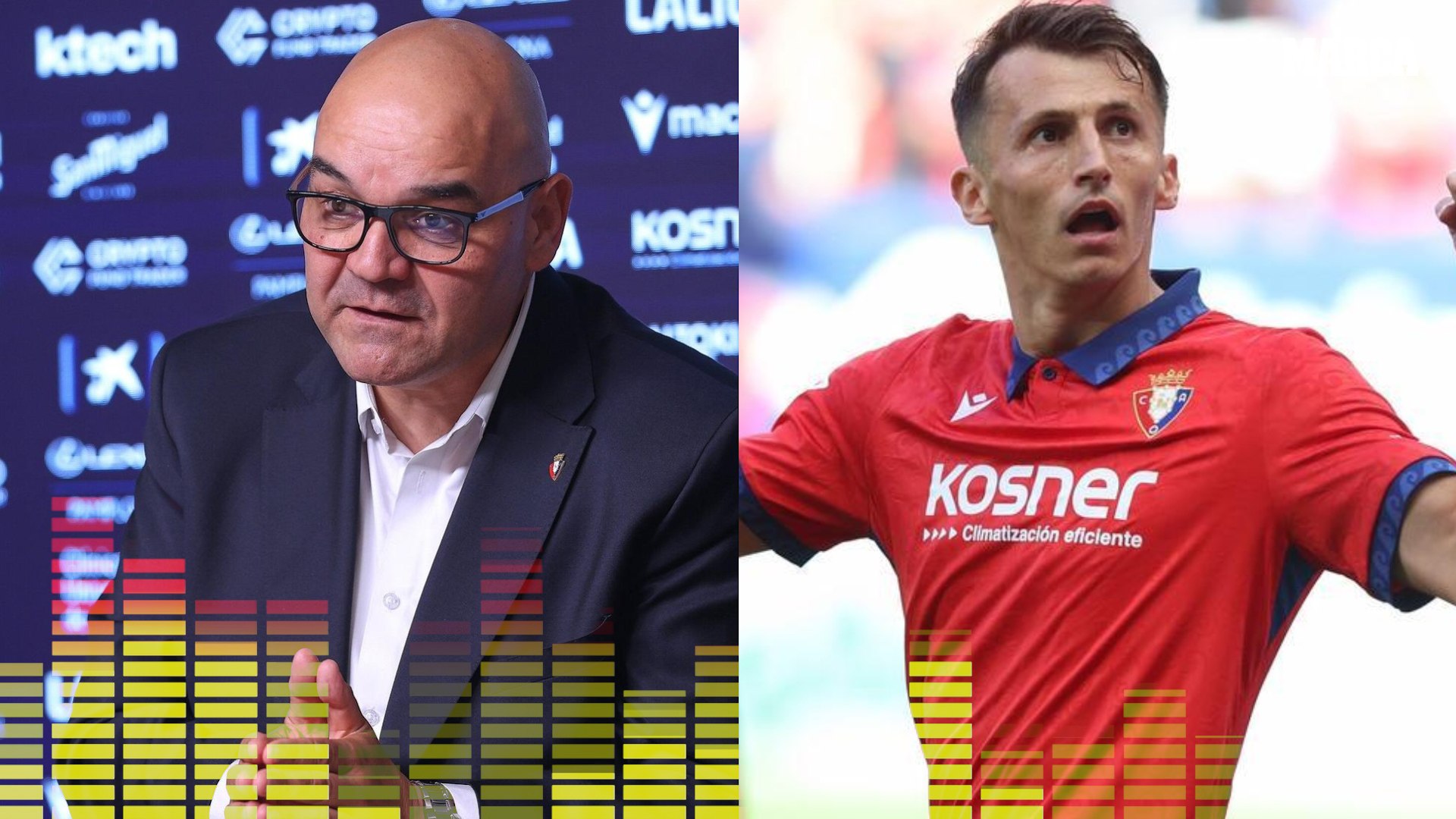 Cata toma el mando en Osasuna con un mensaje claro sobre Budimir: "Haremos el máximo esfuerzo para que continúe"