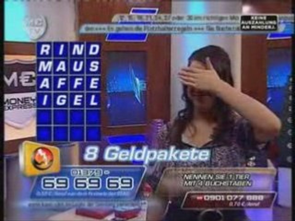 Handflammpatrone-Suche und der Nerz VIVA 19.08.08