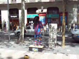Ronaldhino fait la manche à  Barcelone