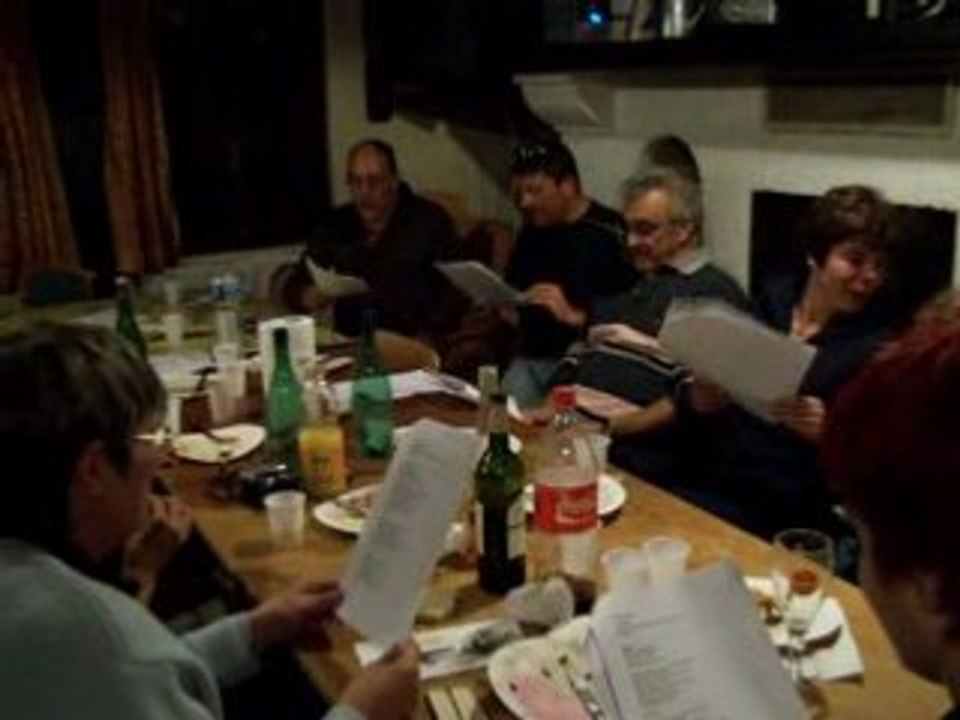 Les varadéristes chantent en ch'ti